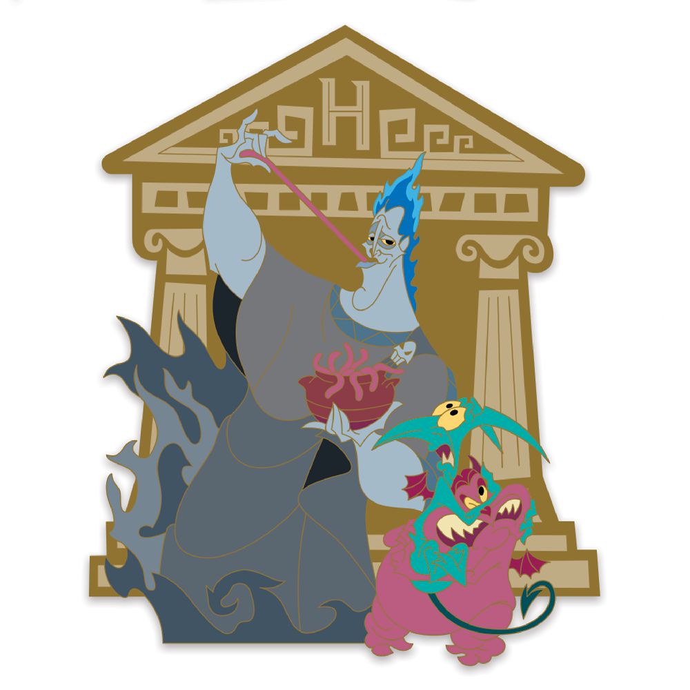 Hades, Pain, and Panic Pin &ndash; Hercules &ndash; Disney Employee Center &ndash; Cast Member Exclusive &ndash; Limited Edition