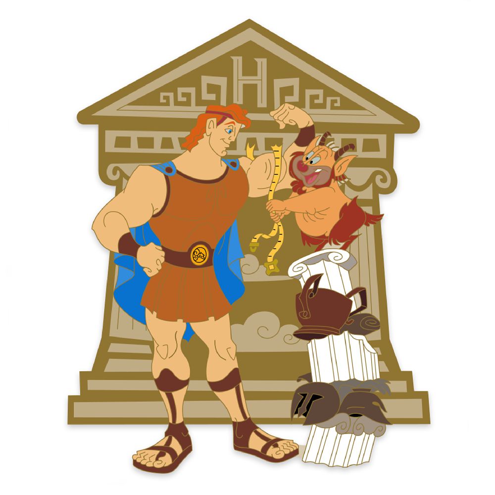 Hercules and Phil Pin &ndash; Disney Employee Center &ndash; Cast Member Exclusive &ndash; Limited Edition