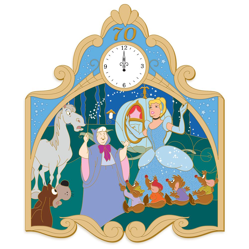 Cinderella, Fairy Godmother, and Friends Pin &ndash; Disney Employee Center &ndash; Cast Member Exclusive &ndash; Limited Edition