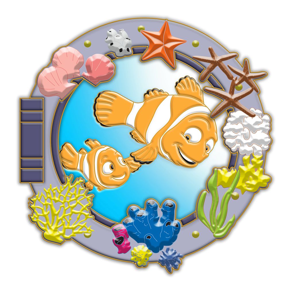 Nemo and Marlin Father's Day Pin &ndash; Finding Nemo &ndash; Disney Employee Center &ndash; Cast Member Exclusive &ndash; Limited Edition