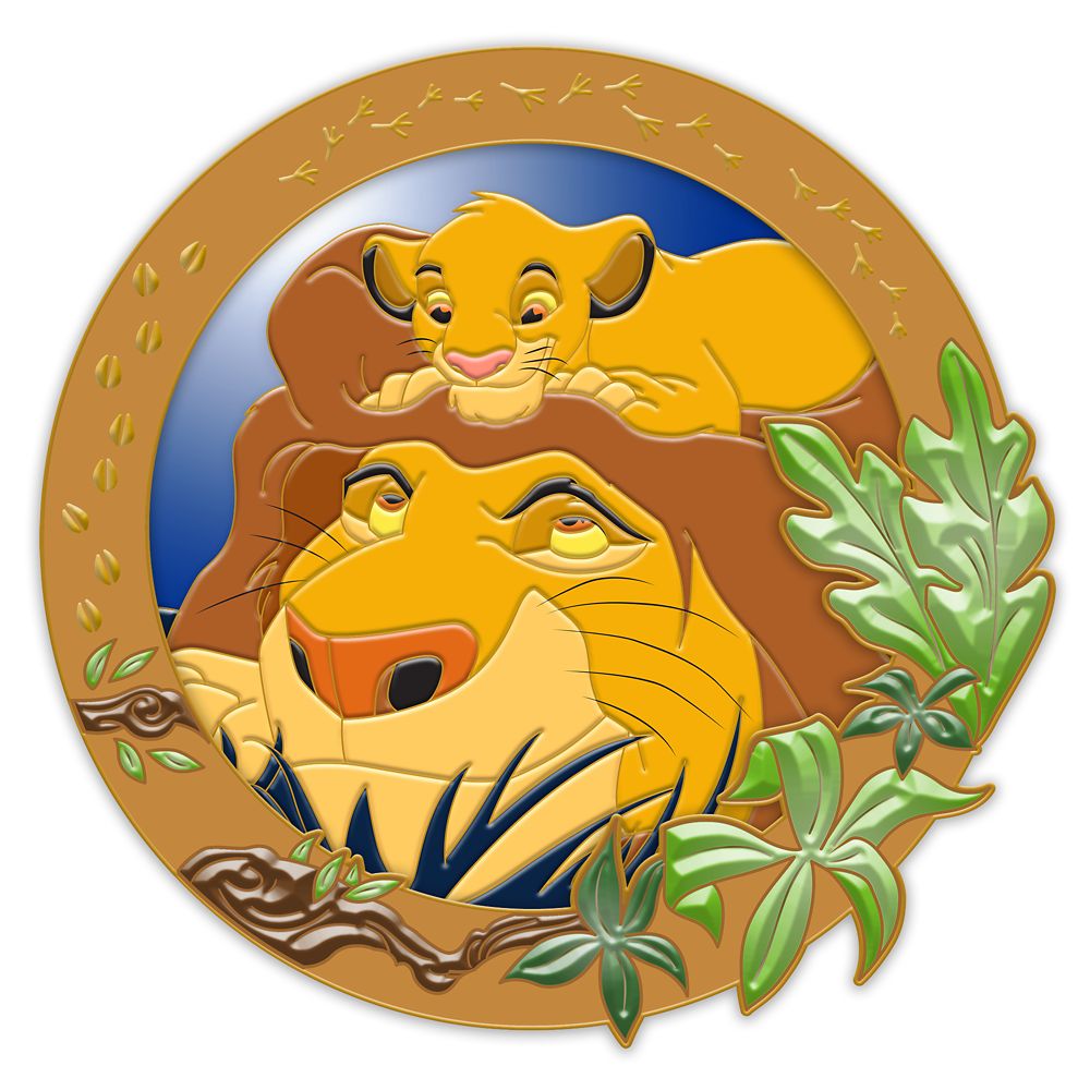 Lion King Mufasa offers Simba Fathers Day Hollywood Store Pin LE