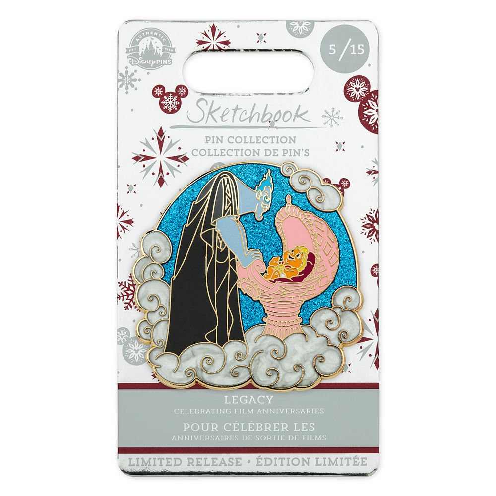 Hercules Legacy Sketchbook Pin &ndash; 25th Anniversary &ndash; Limited Release