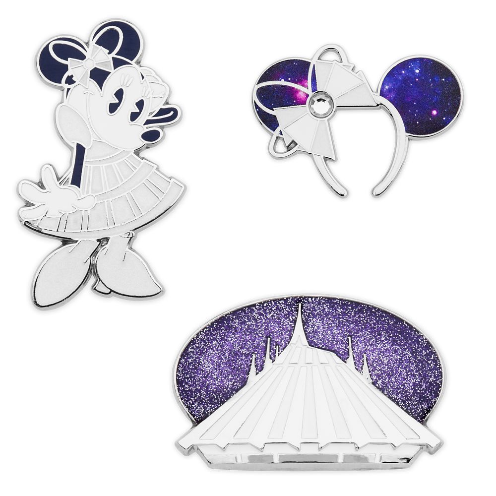 Minnie Mouse: The Main Attraction Pin Set – Space Mountain – Limited  Release | Disney Store