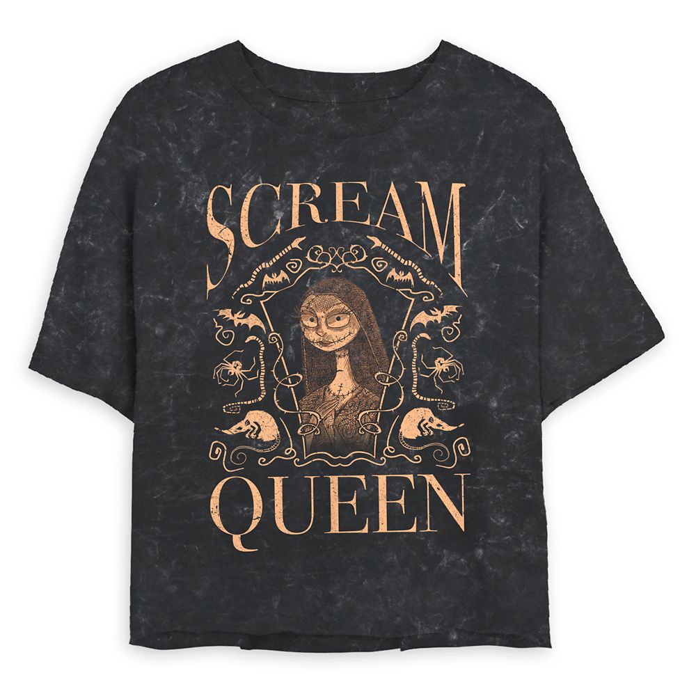 Sally Semi-Crop T-Shirt for Women &ndash; The Nightmare Before Christmas