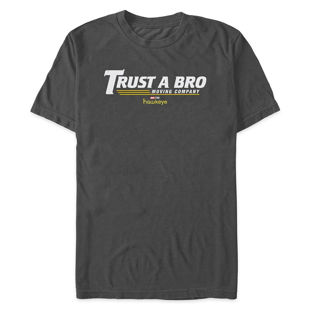 Trust a Bro Moving Company T-Shirt for Adults &ndash; Hawkeye