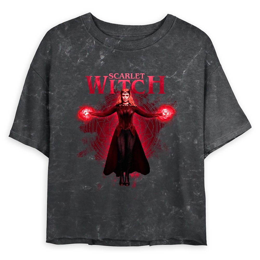 Scarlet Witch Semi-Cropped T-Shirt for Women &ndash; Doctor Strange in the Multiverse of Madness