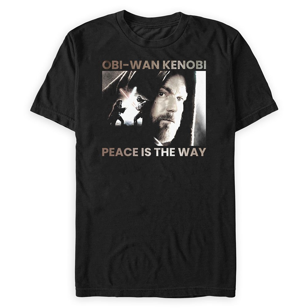 Obi-Wan Kenobi ''Peace'' T-Shirt for Adults &ndash; Star Wars: Obi-Wan Kenobi
