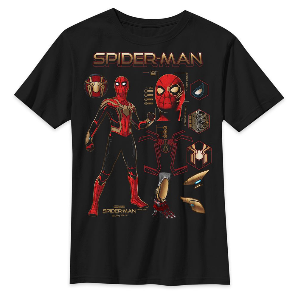 Spider-Man Integrated Suit T-Shirt for Kids &ndash; Spider-Man: No Way Home