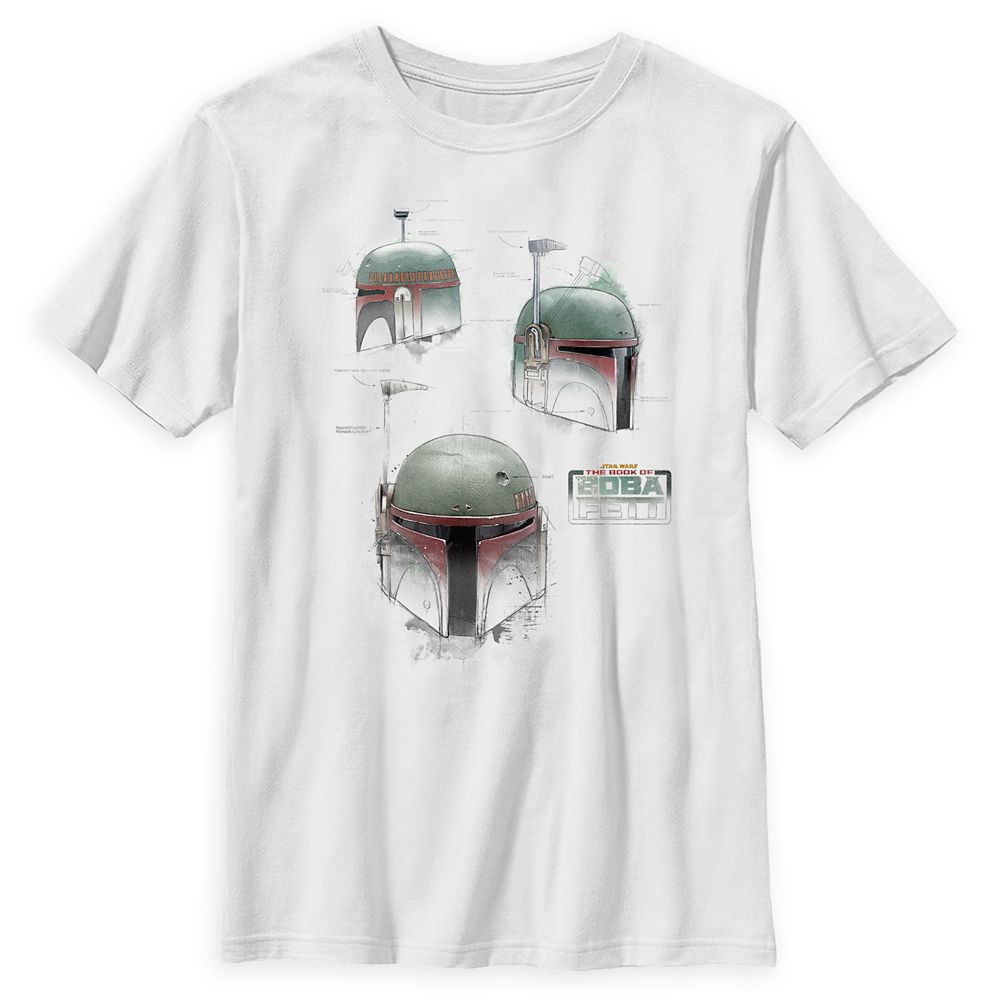 Boba Fett Helmet T-Shirt for Kids &ndash; Star Wars