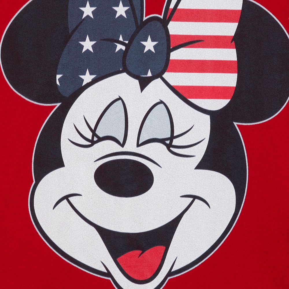 Minnie Mouse Americana Bow T-Shirt for Girls