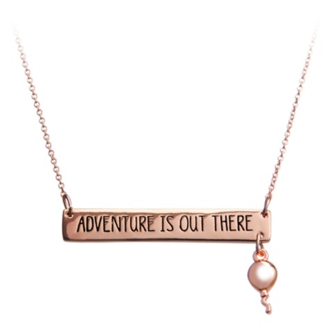 Disney Up ''Adventure Is Out There'' Necklace