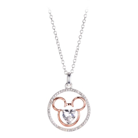 Disney Mickey Mouse Icon Heart Necklace
