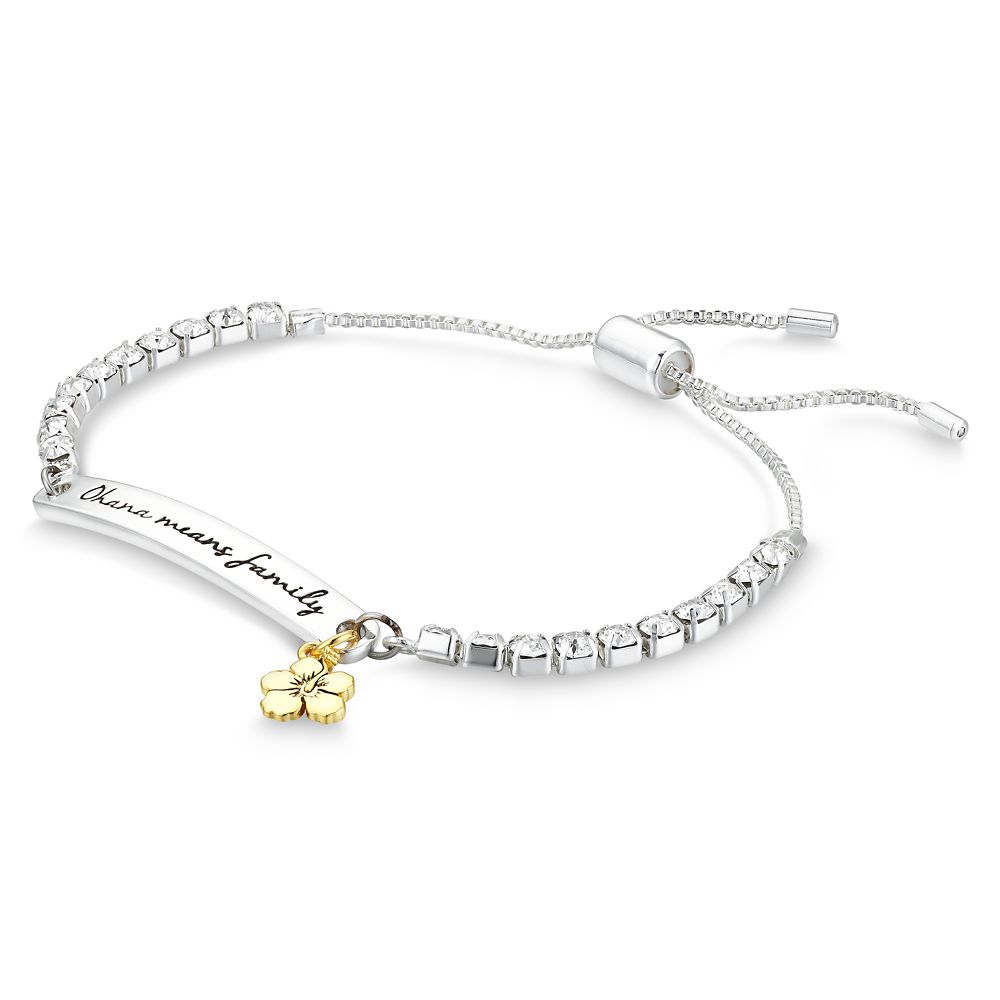 Lilo & Stitch Crystal Bolo Tennis Bracelet