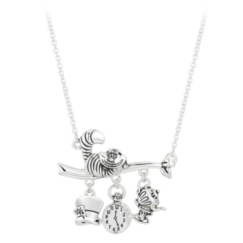 Disney Alice in Wonderland Charm Necklace