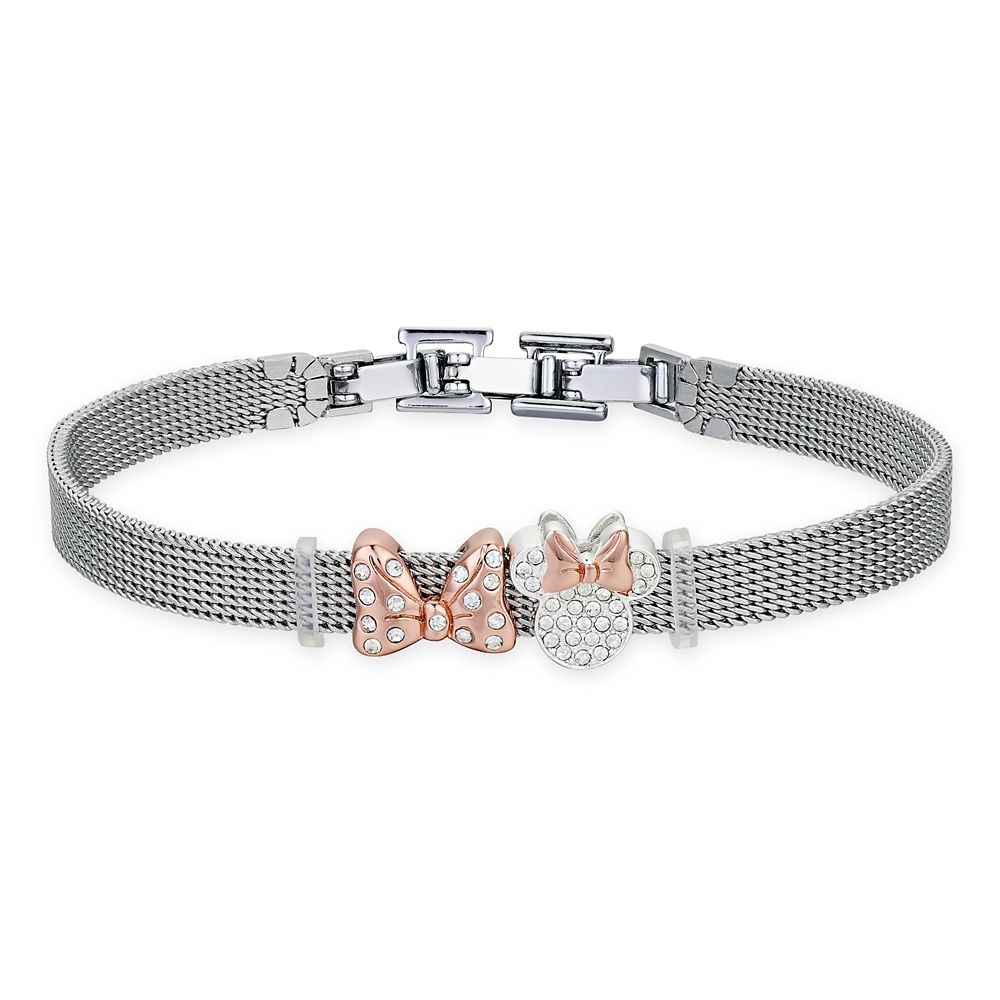 Minnie Mouse Bow Mesh Bracelet Official shopDisney