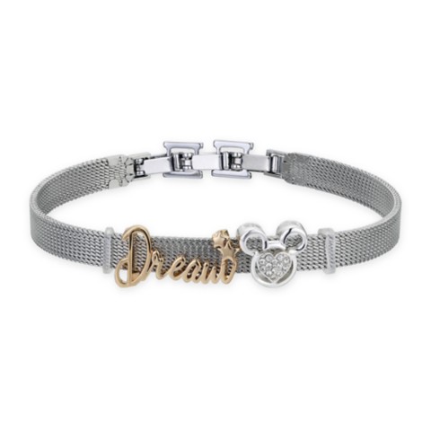Disney Mickey Mouse Icon Mesh Bracelet
