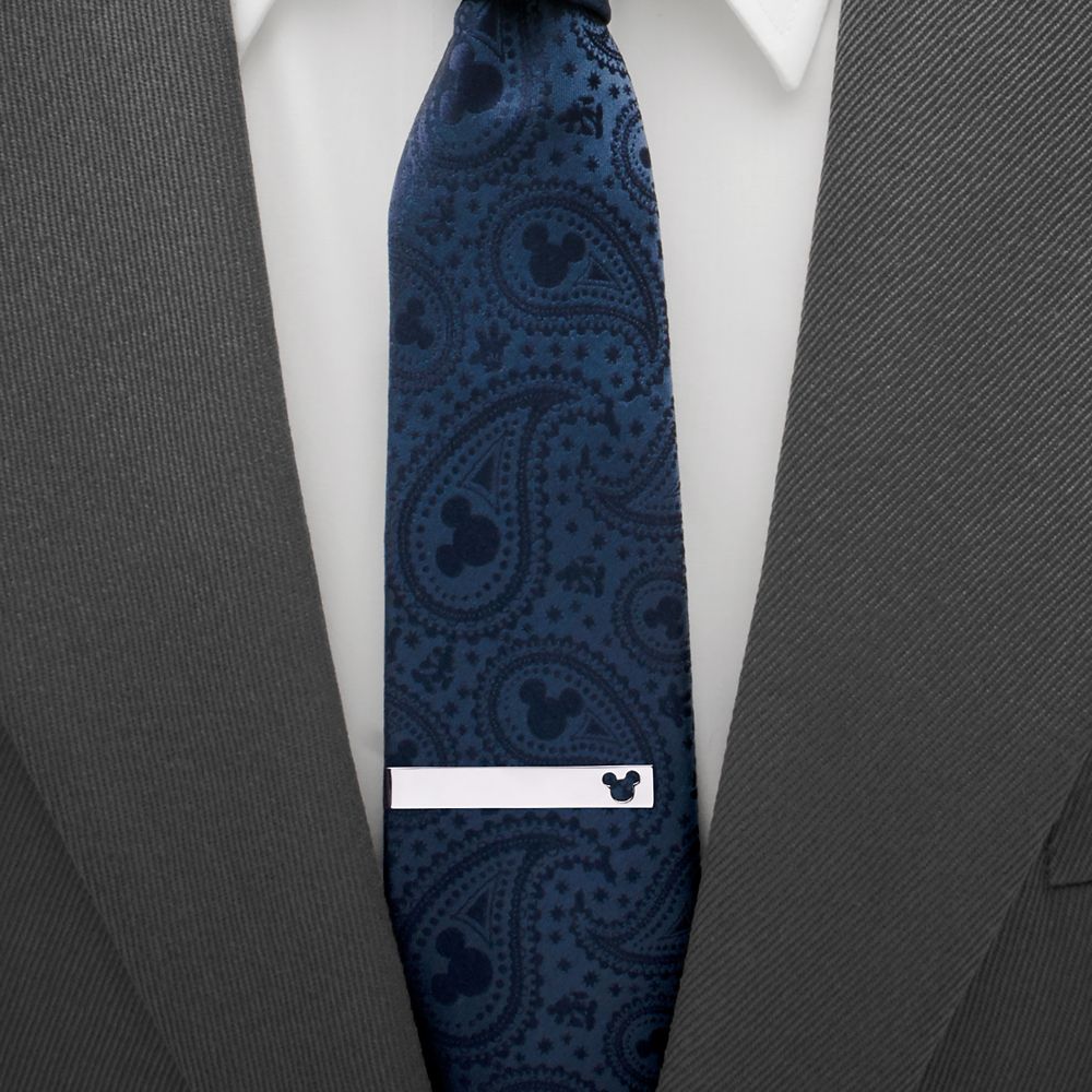 Mickey Mouse Tie Clip &ndash; Silver