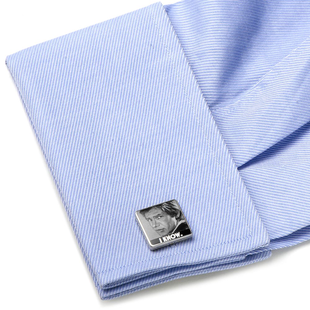 Princess Leia and Han Solo Cufflinks