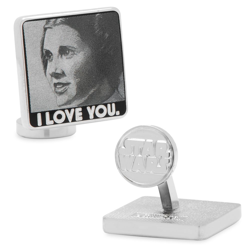Princess Leia and Han Solo Cufflinks