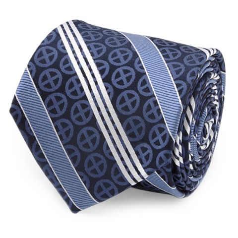 Аксессуары Disney X-Men Symbol Silk Tie for Adults – Navy Blue
