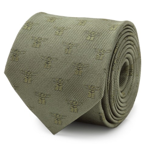 Аксессуары Disney The Child Silk Tie for Adults – Star Wars: The Mandalorian