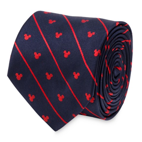 Аксессуары Disney Mickey Mouse Icon Navy Pinstripe Tie for Men