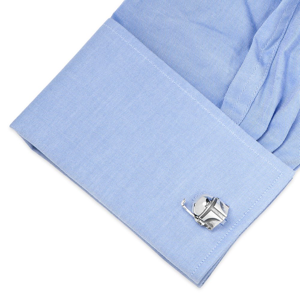 Boba Fett Helmet Cufflinks &ndash; Star Wars