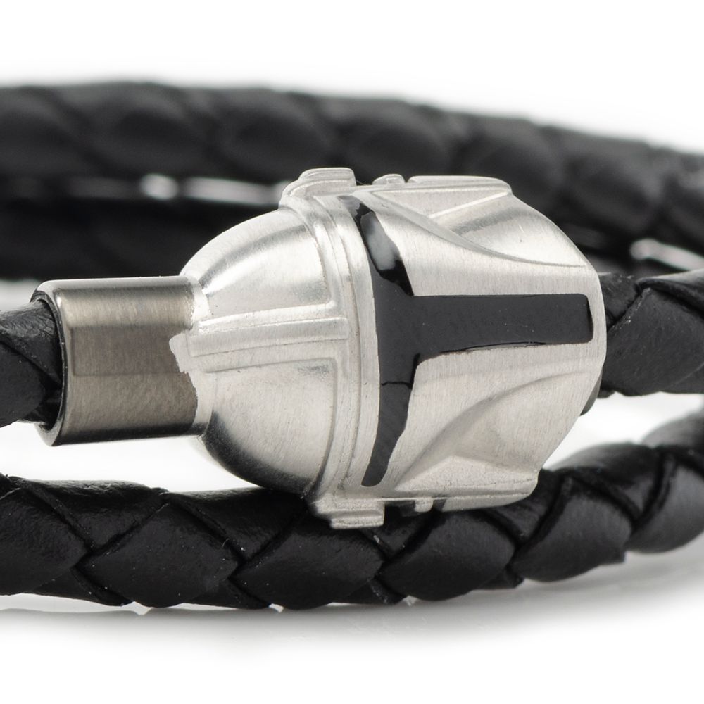 The Mandalorian Helmet Double Wrap Bracelet &ndash; Star Wars