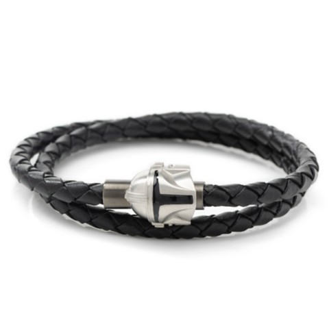 Disney The Mandalorian Helmet Double Wrap Bracelet – Star Wars