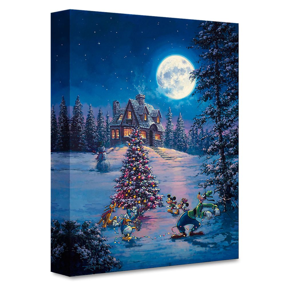 ''Winter Lights'' Gallery Wrapped Canvas by Rodel Gonzalez &ndash; Limited Edition