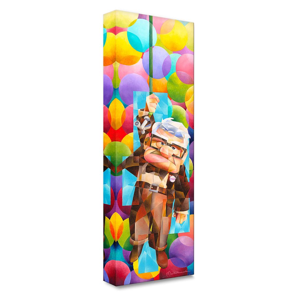 ''Up Goes Carl'' Gallery Wrapped Canvas by Tom Matousek &ndash; Limited Edition