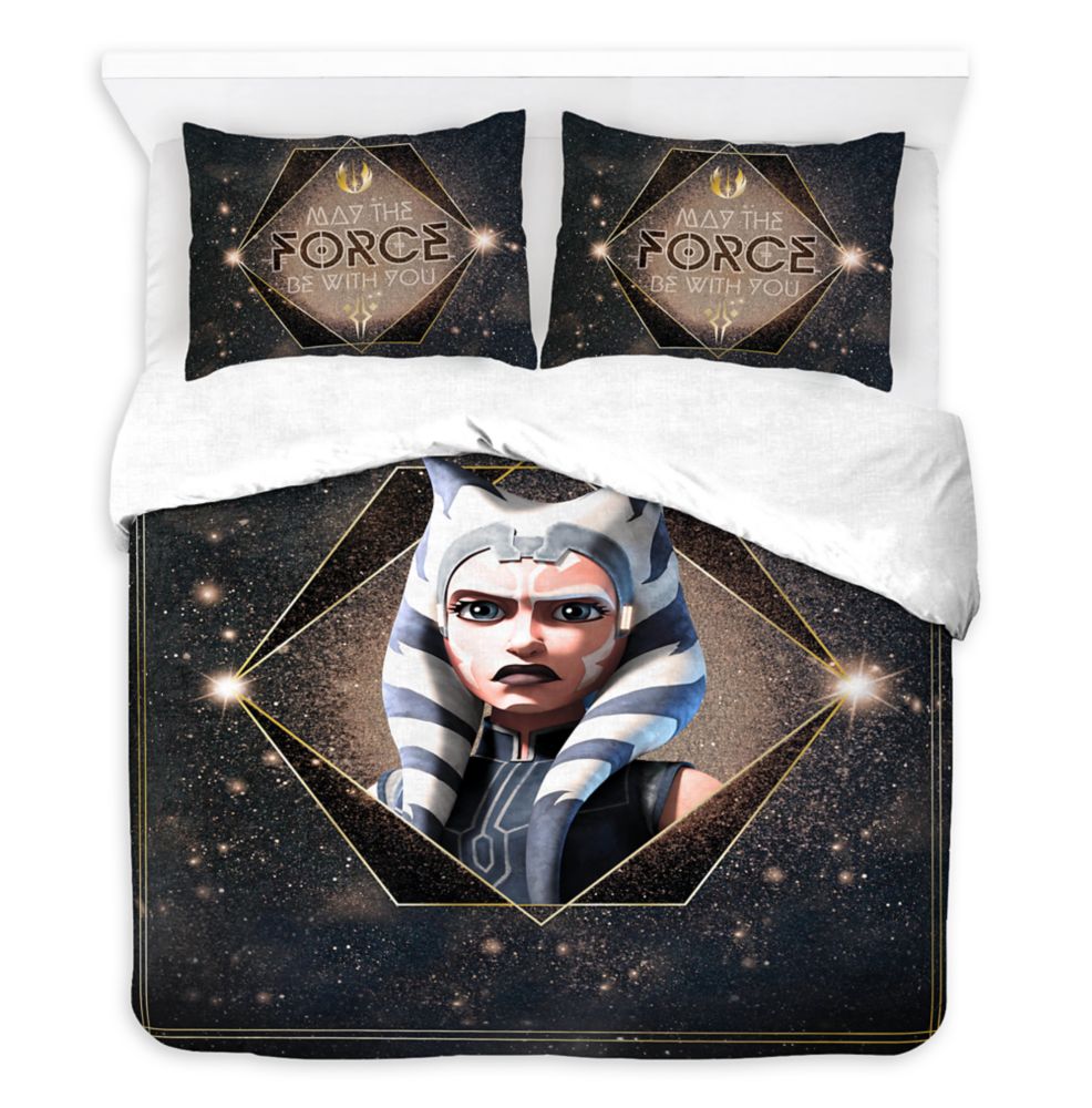 Ahsoka Tano Comforter and Sham Set &ndash; Twin / Full / Queen &ndash; Star Wars: The Clone Wars