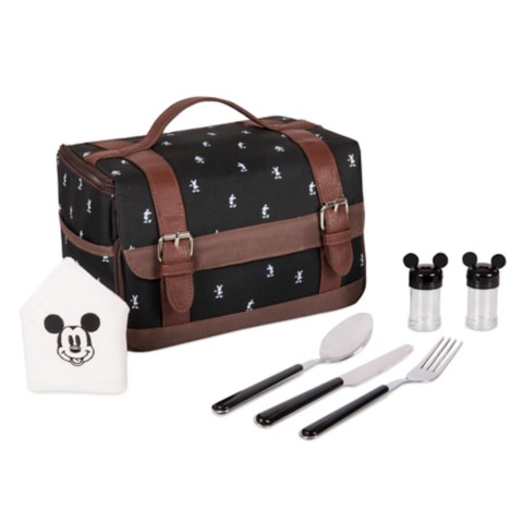 Disney Mickey Mouse Lunch Box with Utensils