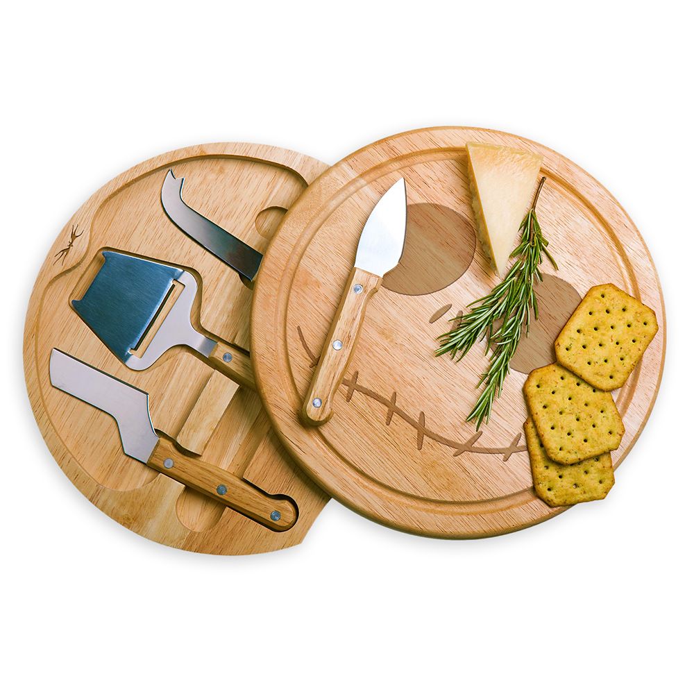 Jack Skellington Cheese Board and Tools Set