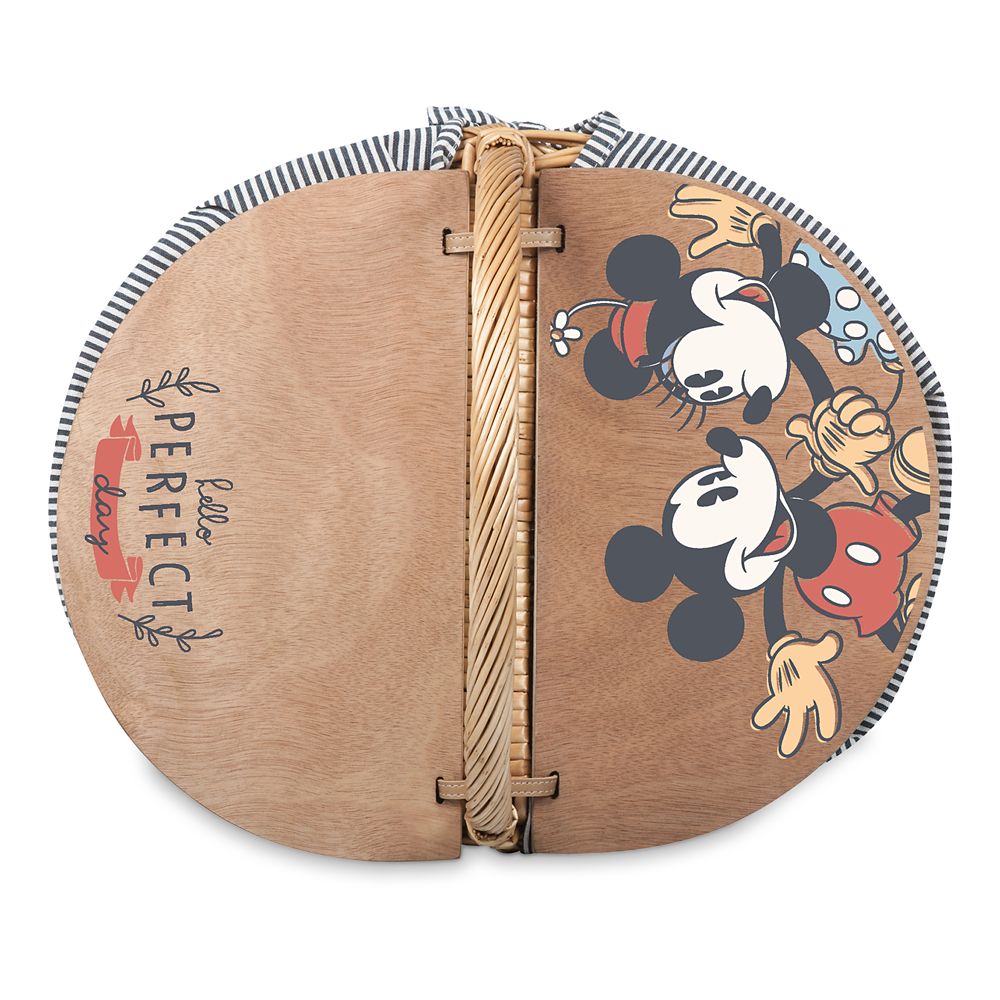 Mickey and Minnie Mouse Picnic Basket