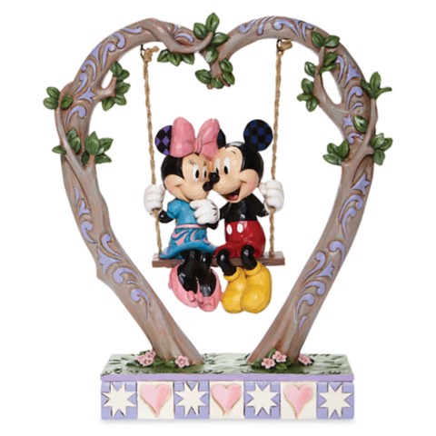 Фигурки Jim Shore Mickey and Minnie Mouse ''Sweethearts in Swing'' Figure by
