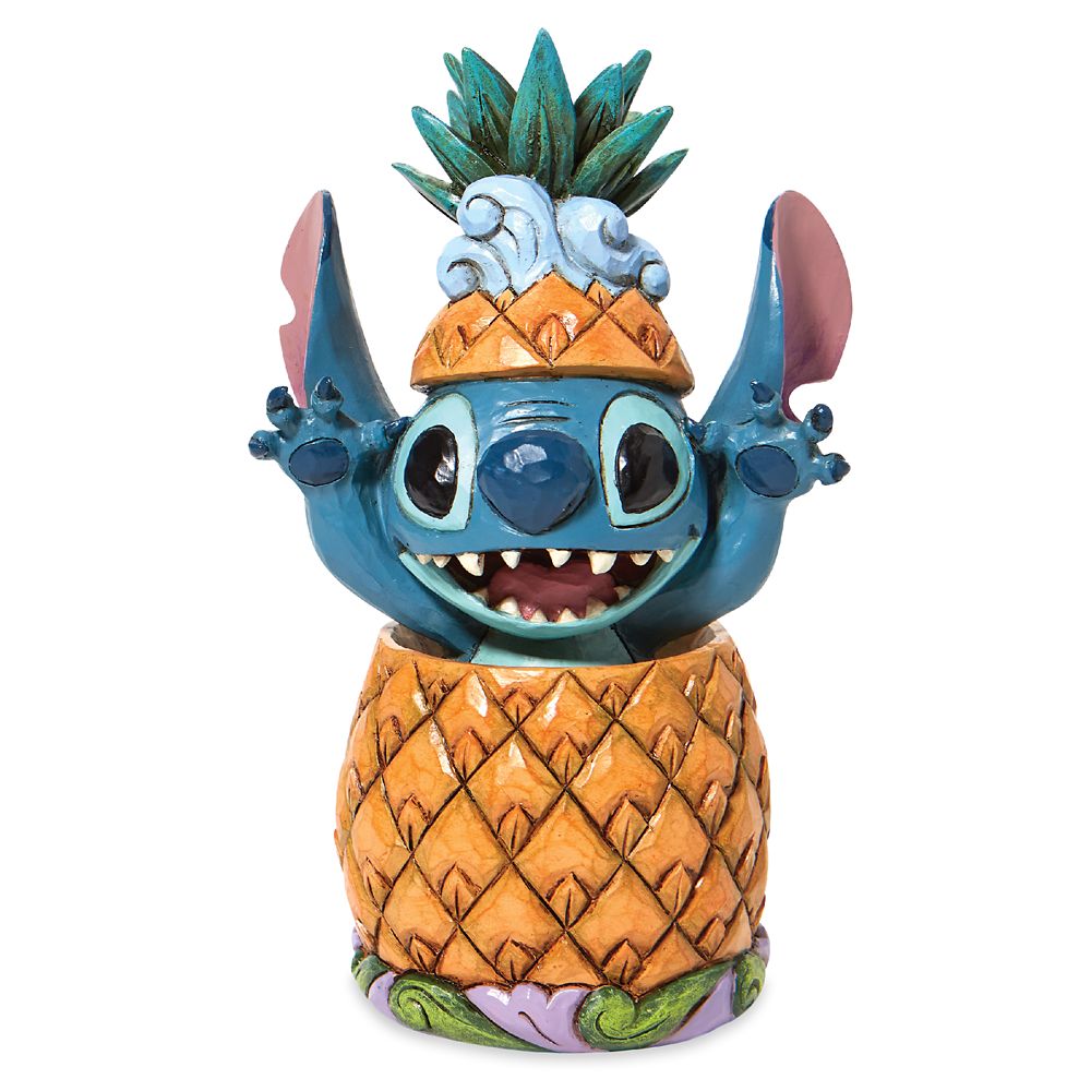 Stitch ''Pineapple Pal'' Figure by Jim Shore Official shopDisney