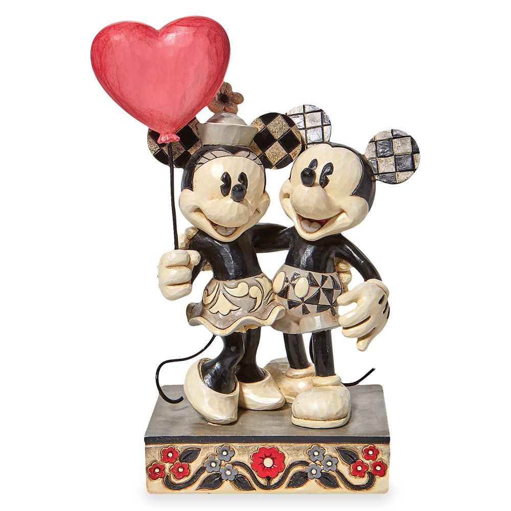 Mickey and Minnie Mouse ''Love Is in the Air'' Figure by Jim Shore Official shopDisney