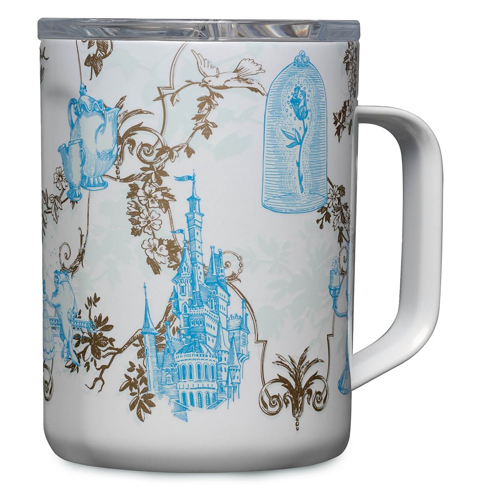 Belle Stainless Steel Mug by Corkcicle &ndash;&nbsp;Beauty and the Beast