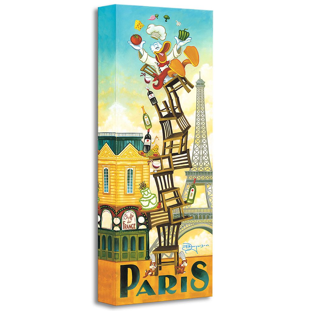 Donalds Paris Gicle by Tim Rogerson Official shopDisney