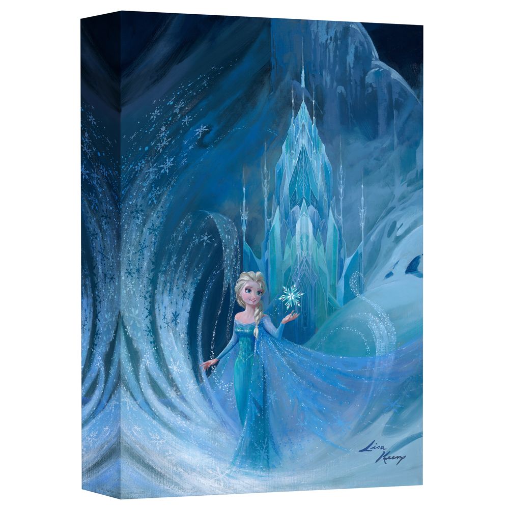 Elsa Well Now They Know Gicle on Canvas by Lisa Keene Official shopDisney