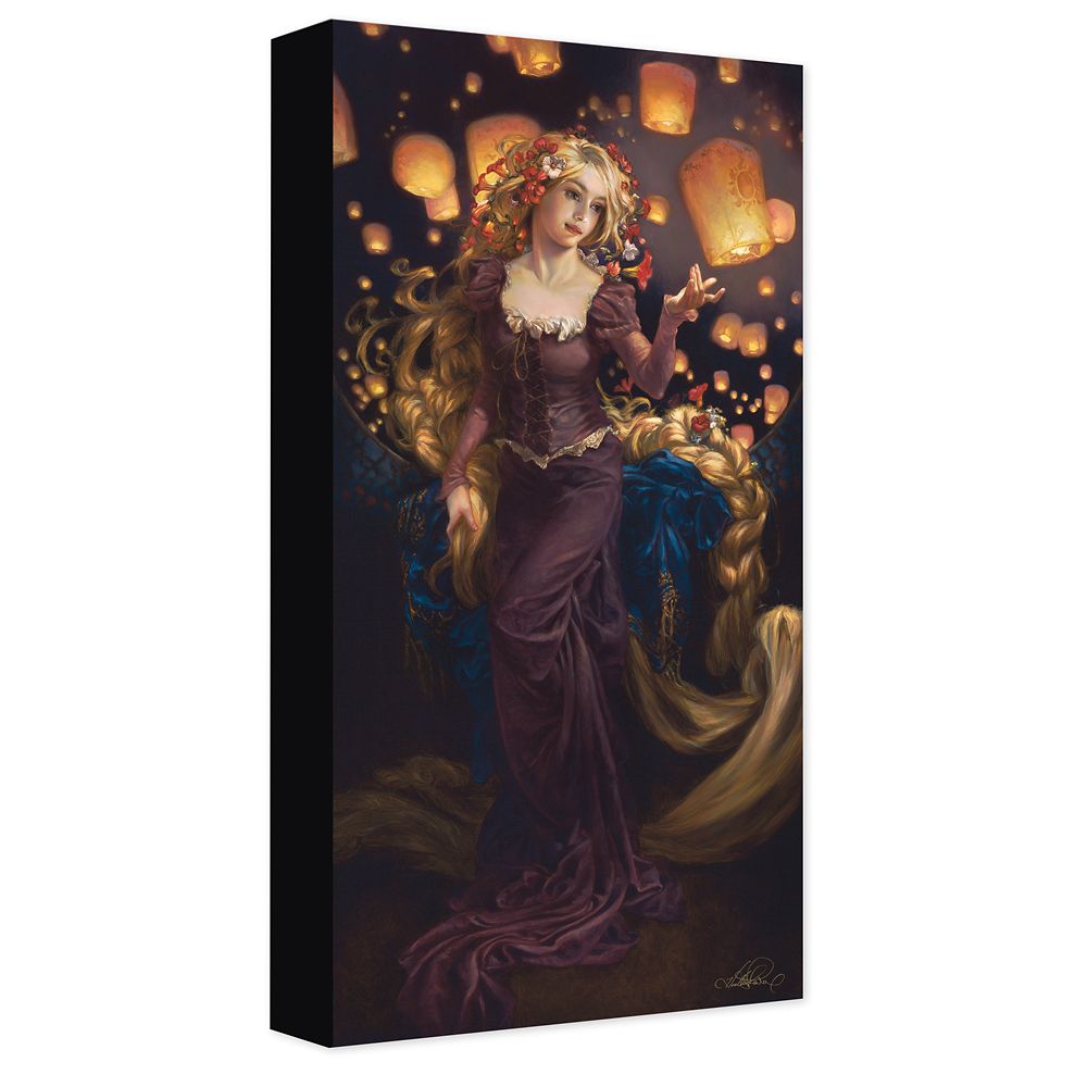 Rapunzel ''I See the Light'' Canvas Giclée on Canvas by Heather Edwards