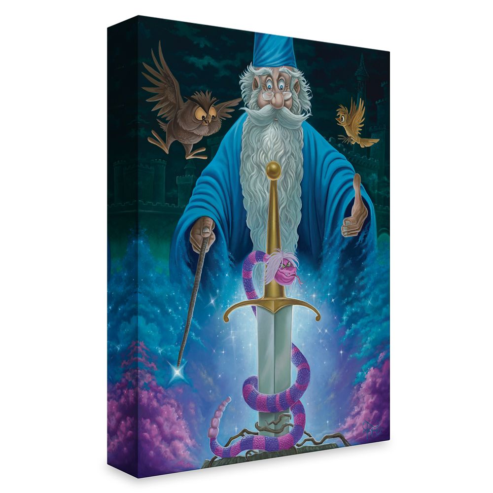 The Sword in the Stone ''Merlin's Domain'' Gicl&eacute;e by Jared Franco &ndash; Limited Edition