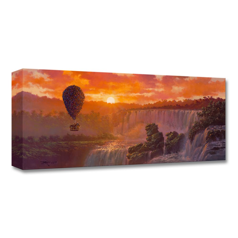 Up ''A World of Adventure'' by Rodel Gonzalez Canvas Artwork &ndash; Limited Edition