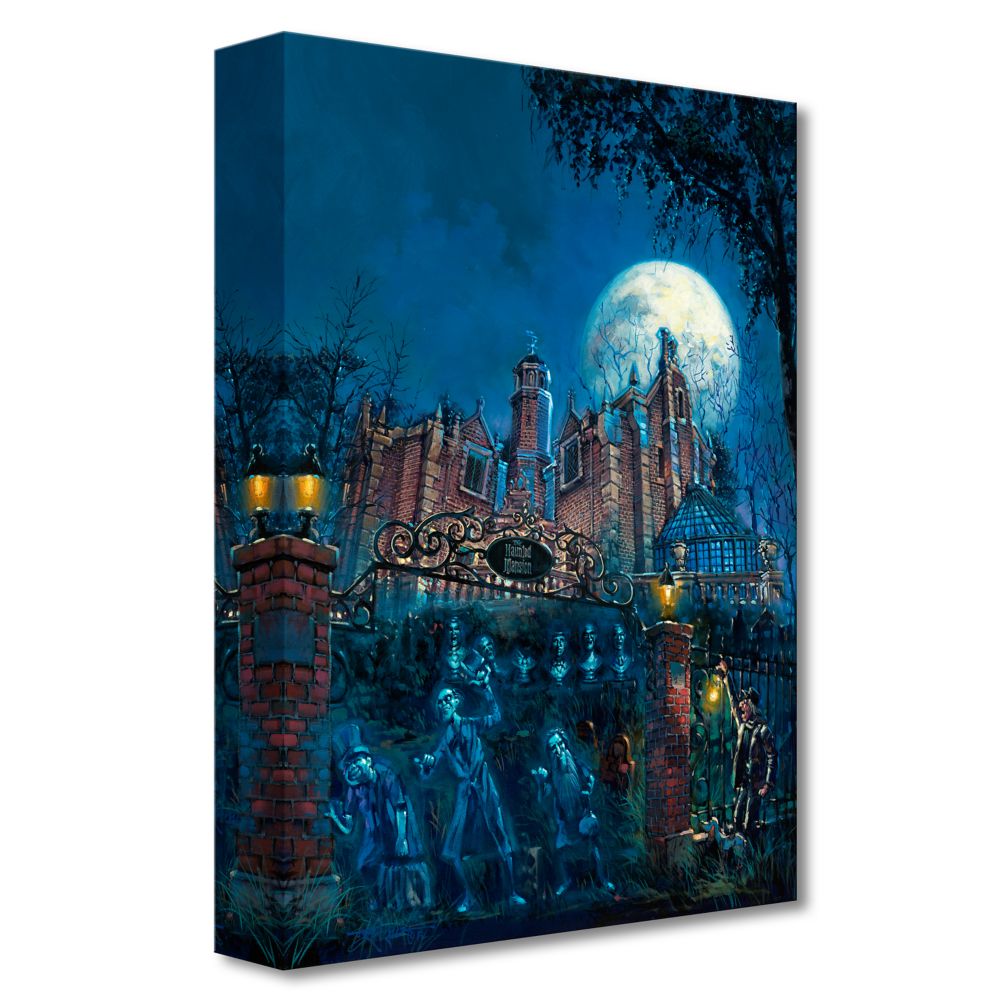 The Haunted Mansion ''Haunted Mansion'' by Rodel Gonzalez Canvas Artwork &ndash; Limited Edition