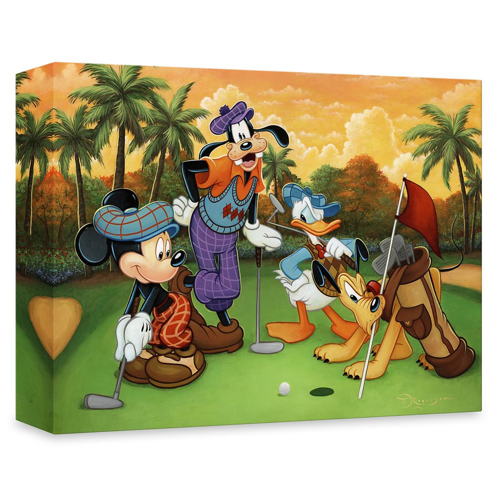 Mickey Mouse and Friends ''Fabulous Foursome'' Gicl&eacute;e by Tim Rogerson &ndash; Limited Edition