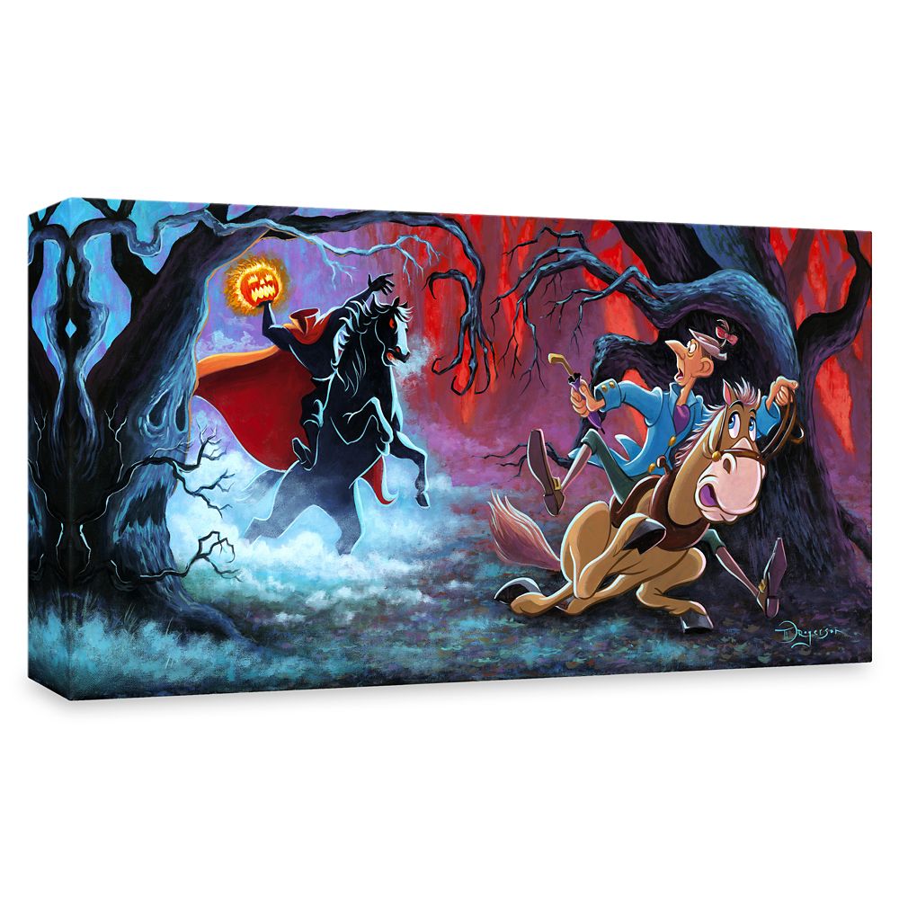 The Adventures of Ichabod and Mr. Toad ''The Witching Hour'' Gicl&eacute;e by Tim Rogerson &ndash; Limited Edition