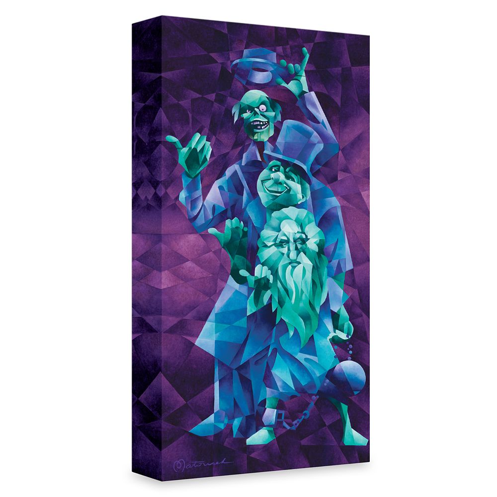 The Haunted Mansion ''Hitchhiking Ghosts'' Gicl&eacute;e by Tom Matousek &ndash; Limited Edition