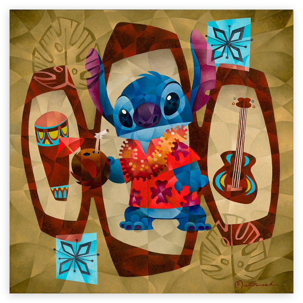 Lilo & Stitch The Stitch Life Gicle by Tom Matousek  Limited Edition Official shopDisney