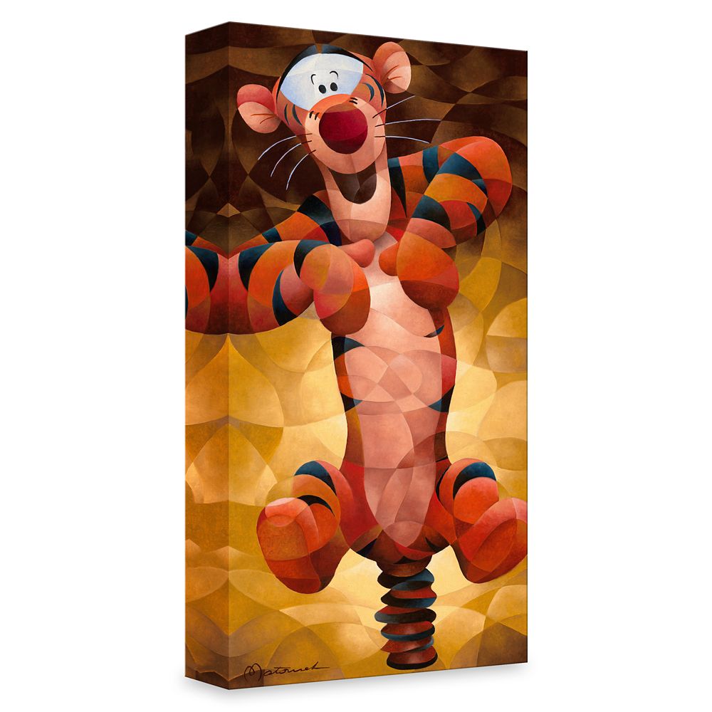 Tigger ''Tigger's Bounce'' Gicl&eacute;e by Tom Matousek &ndash; Limited Edition